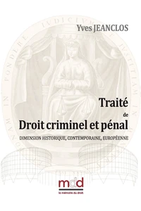 Traité de droit criminel et pénal