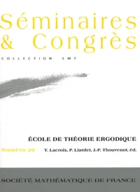 Ecole de théorie ergodique