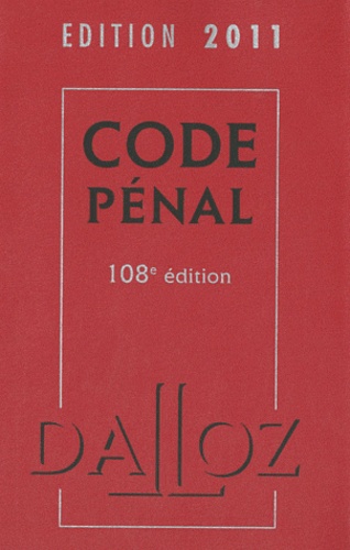 Yves Mayaud - Code pénal 2011.