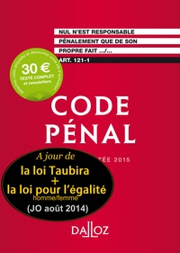 Yves Mayaud - Code pénal 2015.