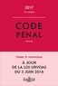 Yves Mayaud et Carole Gayet - Code pénal 2017, annoté.