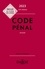 Code pénal annoté  Edition 2023