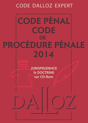 Yves Mayaud et Coralie Ambroise-Castérot - Coffret Code Pénal Code de Procédure civile. 1 Cédérom