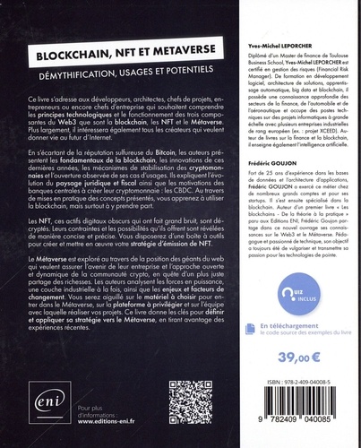 Blockchain, NFT et Métaverse. Démythification, usages et potentiels