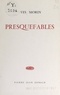 Yves Morin - Presquefables.