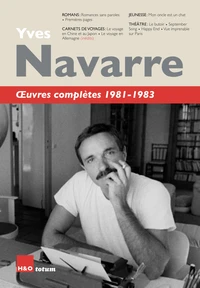 Oeuvres completes 1981-1983