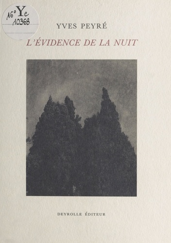 L'évidence de la nuit