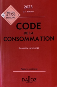 Text to ebook download Code de la consommation annoté & commenté  - Papier & numérique