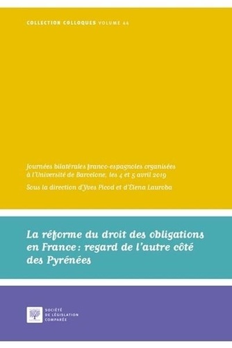 La Réforme du droit des obligations en France : regard de l'autre côté des Pyrénées