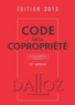 Yves Rouquet et Moussa Thioye - Code de la copropriété.