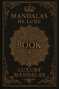 BOOK4 Mandalas de Luxe  /  Luxury Mandalas