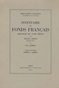 Graveurs du XVIIIe siècle