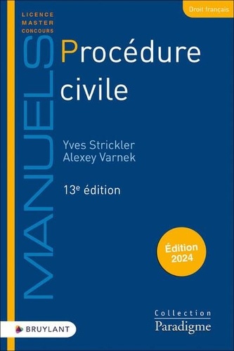 Procédure civile  Edition 2024