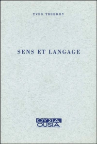 Sens et langage