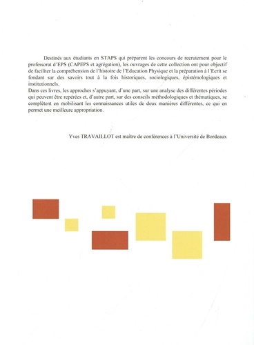 Histoire de l'éducation physique. Tome 1, De la fin XIXe siècle au milieu du XXe siècle  Edition 2021