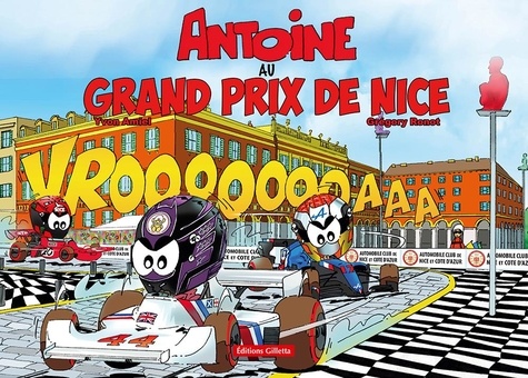 Yvon Amiel - Antoine le pilote au Grand Prix de Nice.