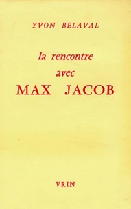 La rencontre avec Max Jacob