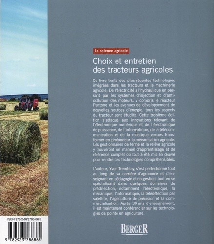 Choix et entretien des tracteurs agricoles 3e édition