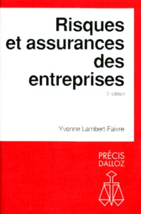 Yvonne Lambert-Faivre - Risques et assurances des entreprises.