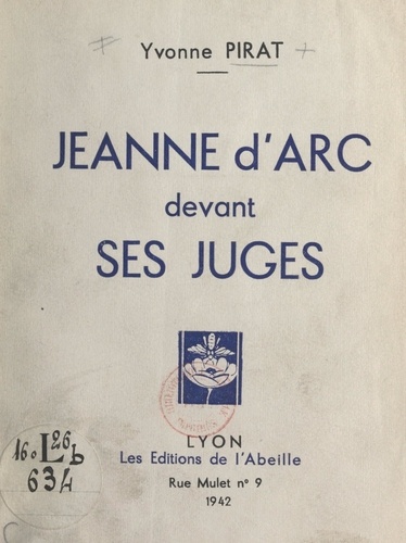 Jeanne d'Arc devant ses juges
