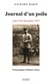 Zacharie Baqué - Journal d'un poilu, août 1914-décembre 1915.