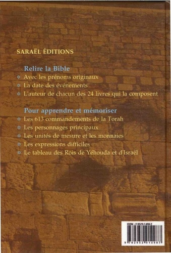 La Bible. Traduite du texte original  édition revue et corrigée