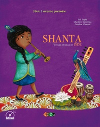 Zaf Zaph et Charlotte Cottereau - Shanta, voyage musical en Inde. 1 CD audio MP3