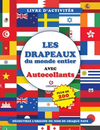 Les drapeaux du monde entier avec autocollants