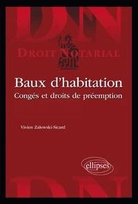 Les baux d'habitation