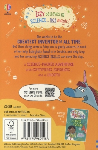 Izzy the Inventor Tome 1 Izzy the Inventor and the Unexpected Unicorn