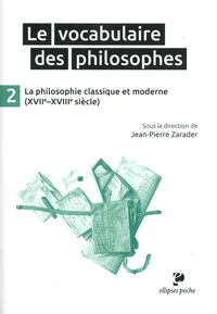 Le vocabulaire des philosophes
