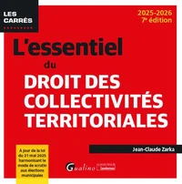 L'essentiel du droit des collectivités territoriales
