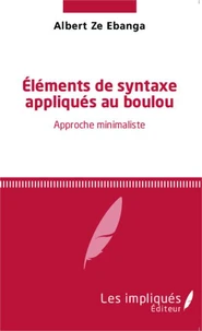 Eléments de syntaxe appliqués au boubou