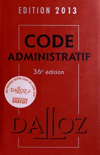 Code administratif 2013