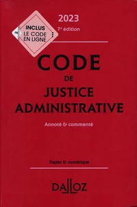 Code de justice administrative
