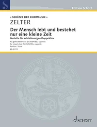 Der Mensch lebt und bestehet nur eine kleine Zeit