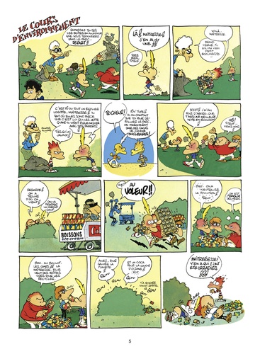 Titeuf Tome 5. Et le derrière des choses de Zep Album Livre