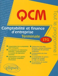Comptabilité et Finance d'Entreprise Tle STG