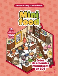 Mini food - sweet and cosy stickers book