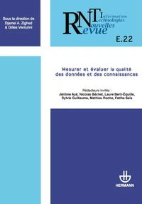 Mesurer et évaluer la qualité des données et des connaissances