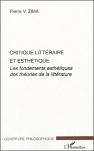 Critique littéraire et esthétique