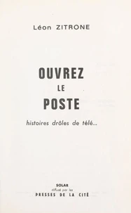 Ouvrez le poste