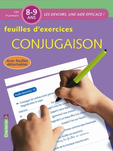  ZNU - Conjugaison CE2 8-9 ans - Feuilles d'exercices.