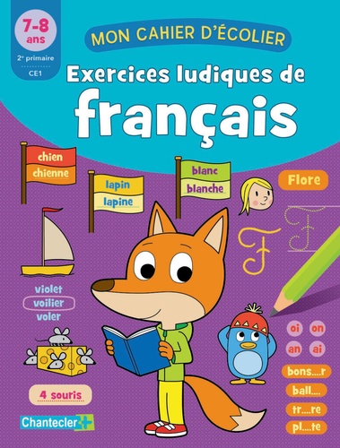  ZNU et Jan Heylen - Exercices ludiques de français 7-8 ans.