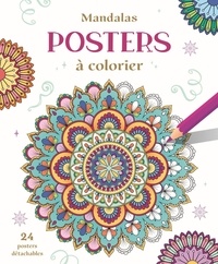 Livres gratuits à télécharger pour ipod shuffle Mandalas Posters à colorier  - 24 posters détachables