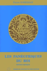 Les Panegyriques Du Roi Prononces Dans L'Academie Francaise