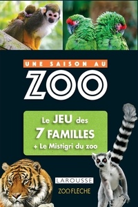  Zoo de la Flèche - Jeu des 7 familles Une saison au Zoo - Avec le Mistigri du zoo.