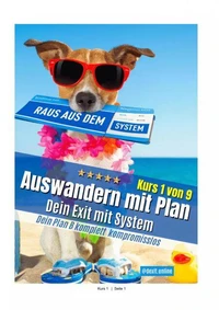 Richtig Auswandern – Dein Exit mit System Kurs 1/9
