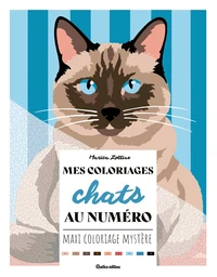 Mes coloriages chats au numéro