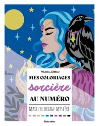 Mes coloriages sorcière au numéro